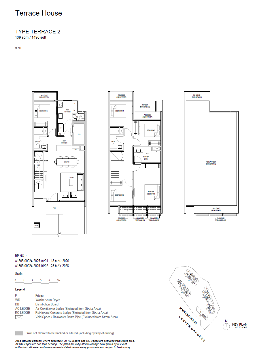 Lentor Gardens Residences Terrace 2 floor plan
