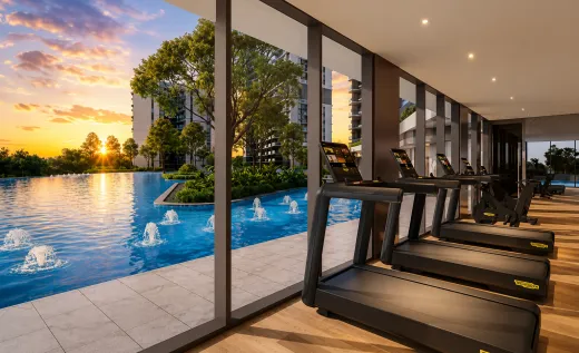Lentor Gardens Residences gym