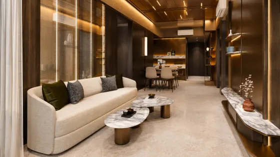 Lentor Gardens Residences living room